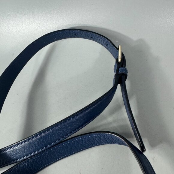 Kate Spade New York Blue Leather Adjustable Strap - Picture 8 of 10